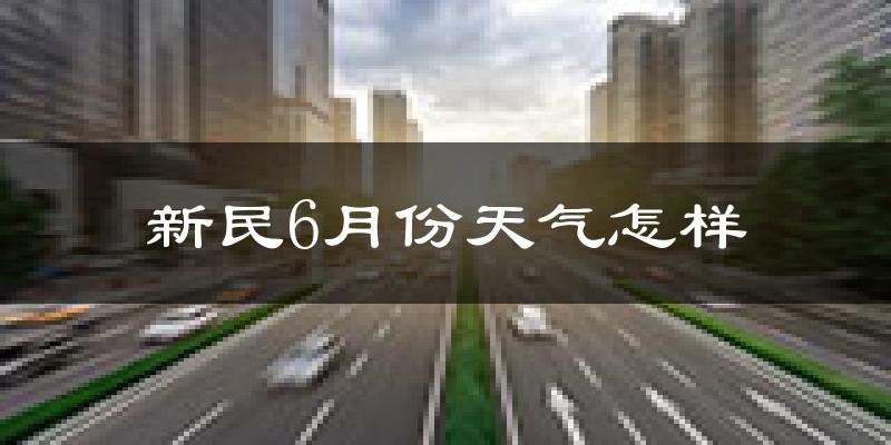新民市6月份天气如何?很热吗?