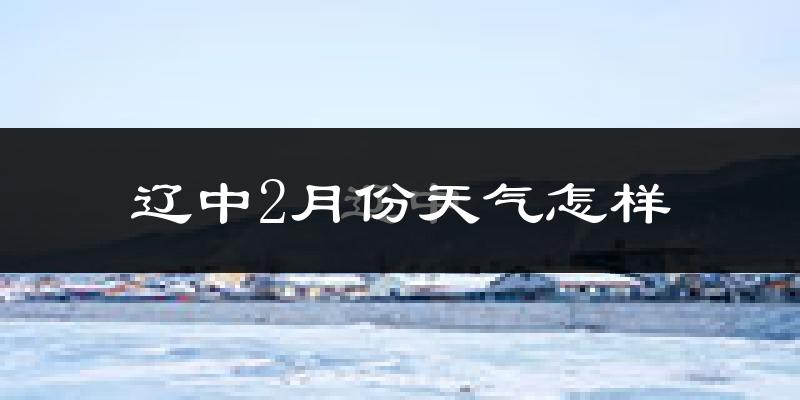 辽中2月份天气怎样?辽中二月冷吗?
