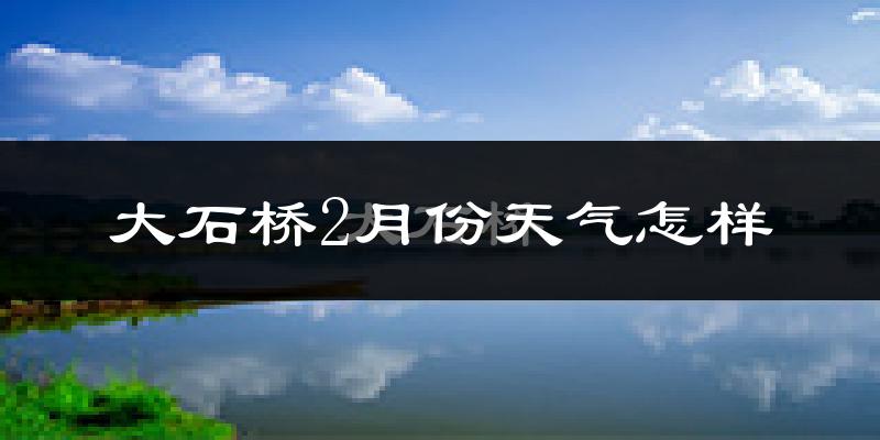 大石桥市2月份天气如何?很冷吗?