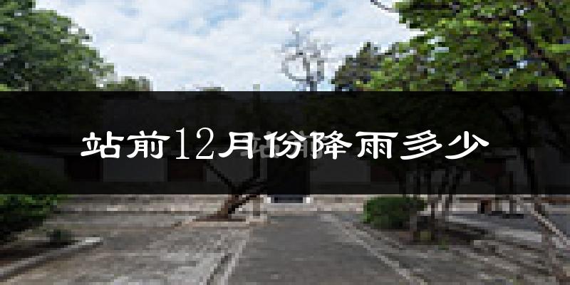 站前12月份降雨多少?