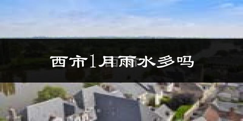 西市1月雨水多吗?