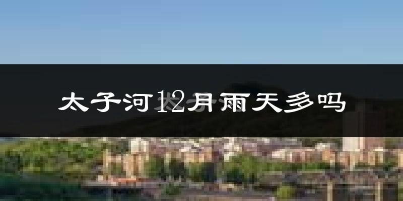 太子河12月雨天多吗?