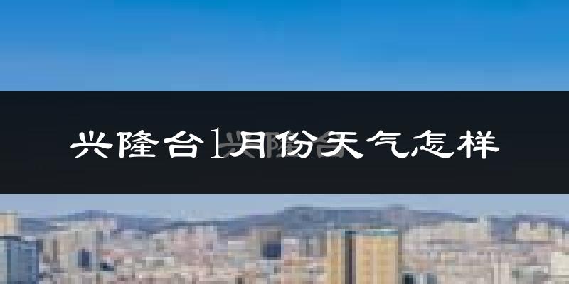 兴隆台1月份天气怎样?兴隆台一月冷吗?