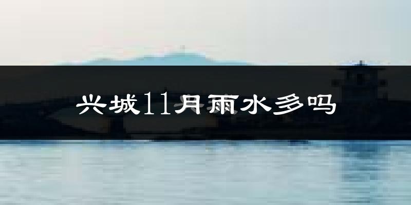 兴城11月雨水多吗?
