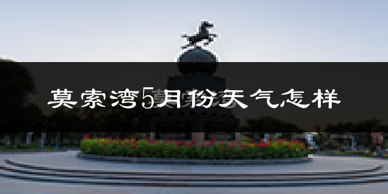 莫索湾市5月份天气如何?很热吗?