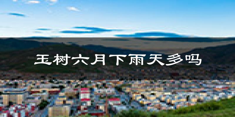 玉树六月下雨天多吗?玉树6月份降雨量多少?