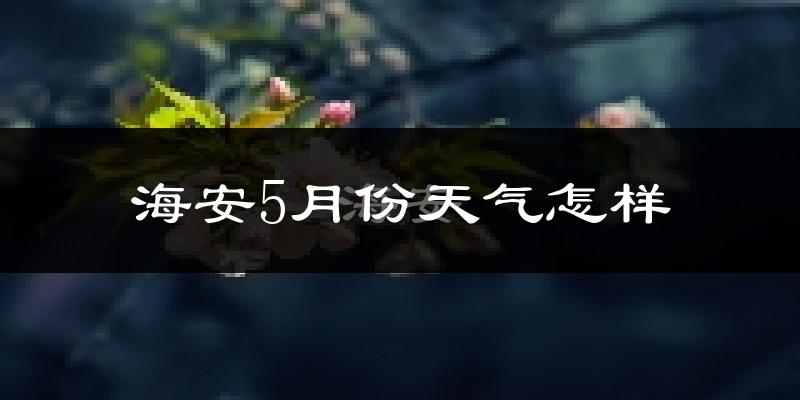 海安县5月份天气如何?很热吗?
