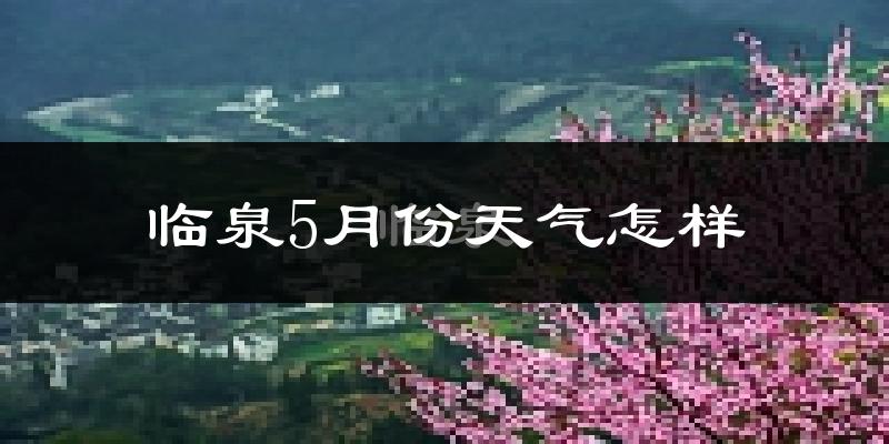临泉县5月份天气如何?很热吗?