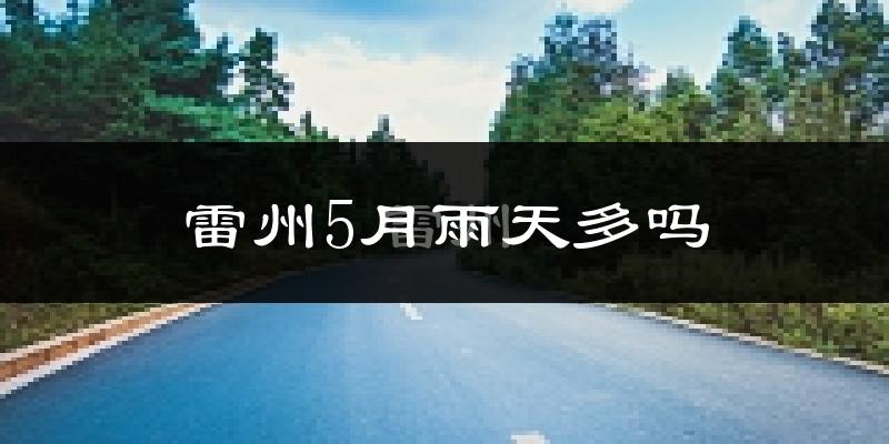 雷州5月雨天多吗?