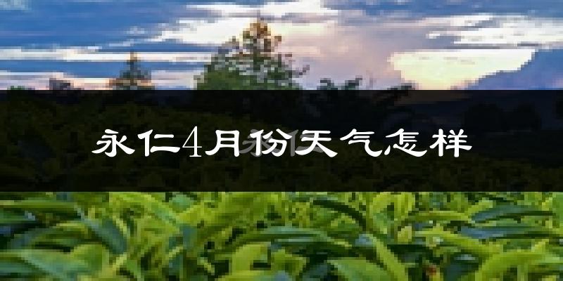 永仁县4月份天气如何?天气冷热情况分析