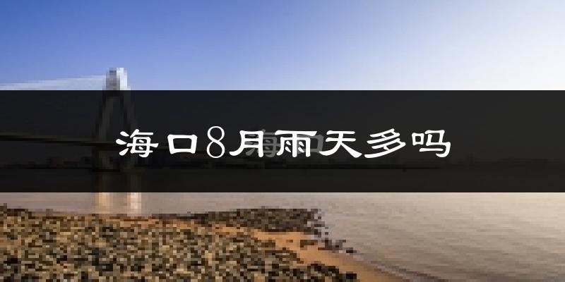 海口8月雨天多吗?